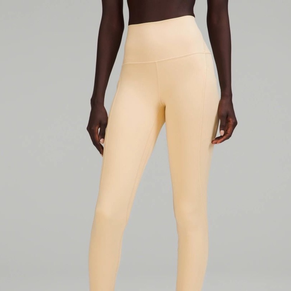 lululemon align high-rise pant 28” in prosecco NWOT